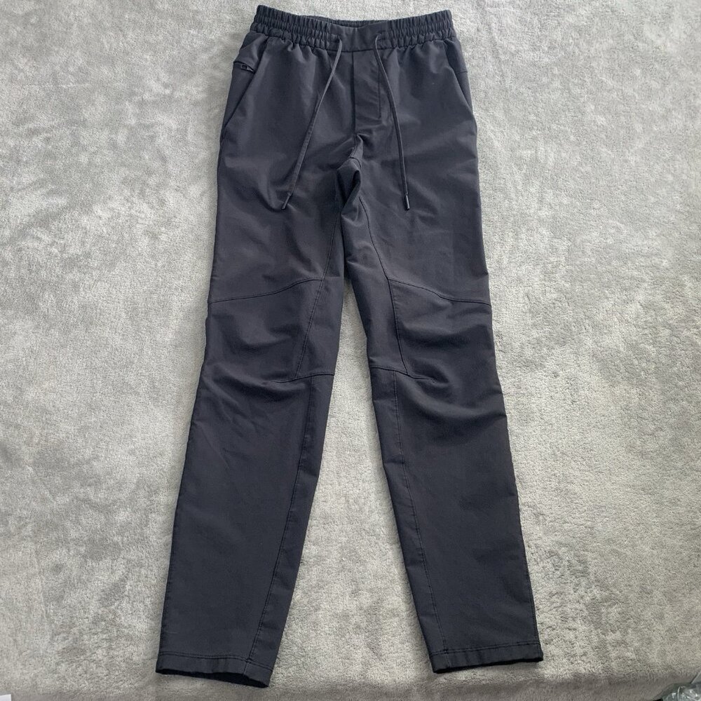 Lululemon Pants Men XS Obsidian License To Train Jogger Athletic Tapered *FLAW - Picture 4 of 13